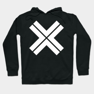 X-cross pattern_4 Hoodie